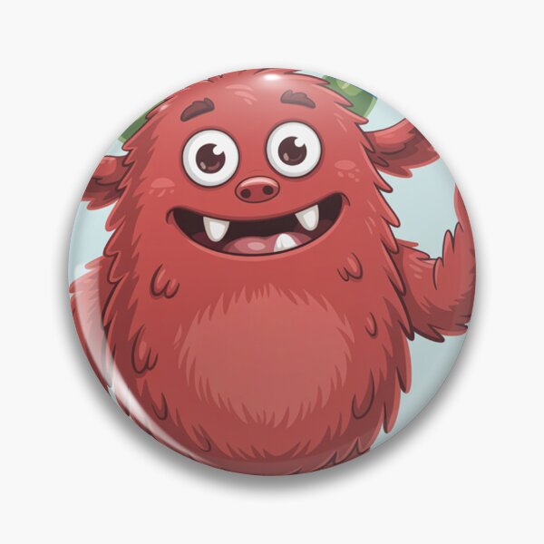 Item preview, Adorable Cartoon Monster Character designed and sold by MegaloGallagher.