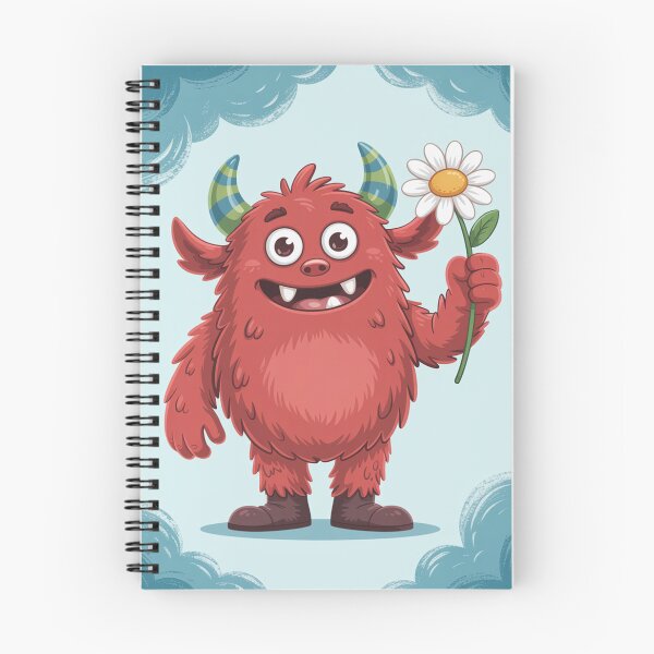Item preview, Adorable Cartoon Monster Character designed and sold by MegaloGallagher.