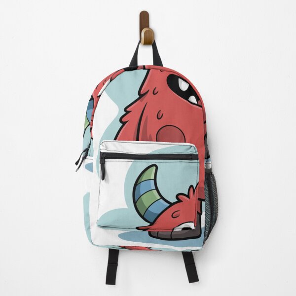 Item preview, Cute Red Monster with Flower designed and sold by MegaloGallagher.