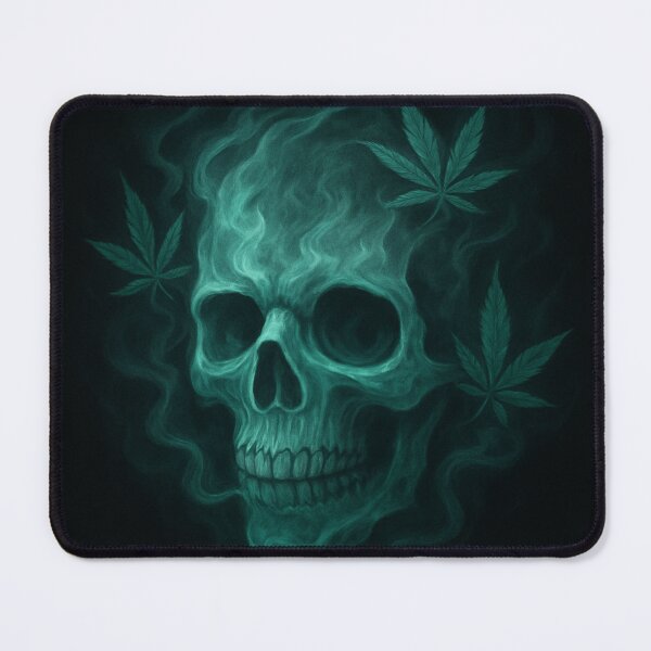 Item preview, skull and canibus leaf designed and sold by KingzWorld.
