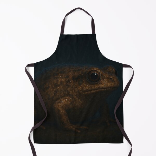 Item preview, Cinematic Rain Frog Artwork | Dark Moody Amphibian Illustration for Nature & Wildlife designed and sold by NocturnalNook.