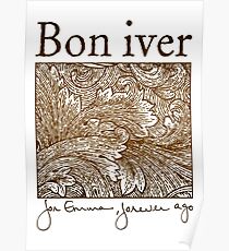 Bon Iver - For Emma Poster
