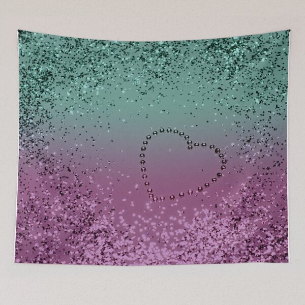 Item preview, Mermaid Lady Heart #1 (Photo of Glitter Only - Not Reflective) designed and sold by Anita's & Bella's Art.