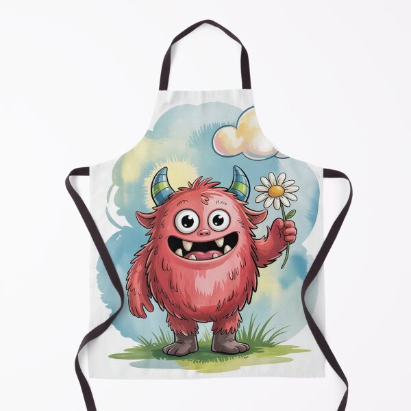 Item preview, Happy Monster with Big Eyes designed and sold by MegaloGallagher.