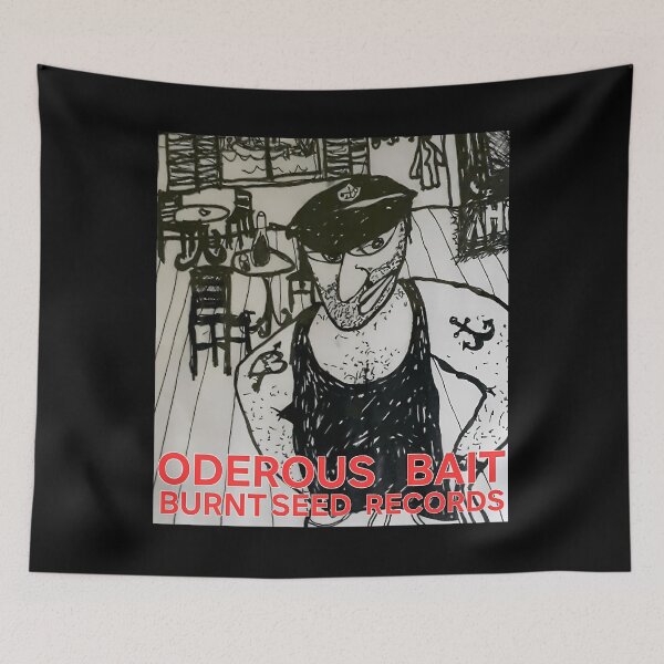 Item preview, Oderous Bait Burnt Seed Records Tee designed and sold by WICHMANTHOMPSON.