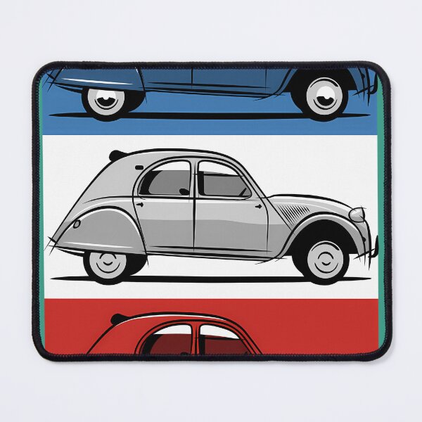 Item preview, Citron-2Cv-Red-White-And-Blue designed and sold by KarlHeinri.