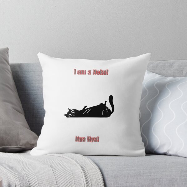 Item preview, I am a Neko! Nya Nya! - Funny Cat Anime Quote designed and sold by Kouichi1990.
