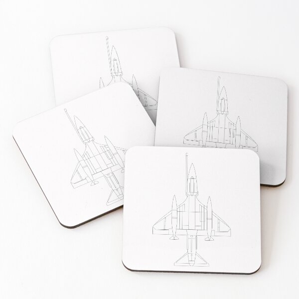 Item preview, Aircraft - A-4 SkyHawk - Top - LA X 300 designed and sold by Military Insignia Products.