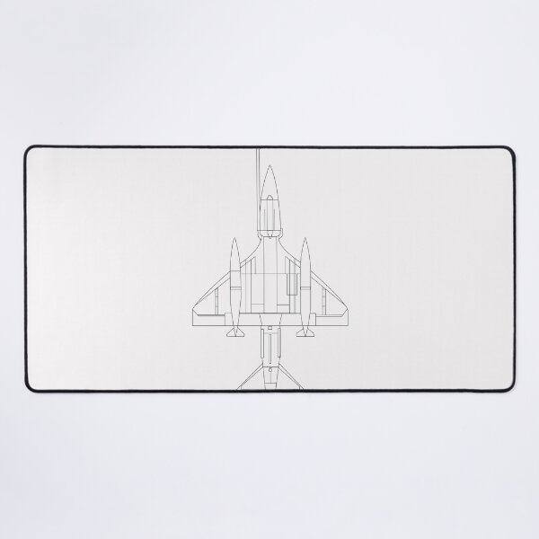 Item preview, Aircraft - A-4 SkyHawk - Top - LA X 300 designed and sold by Military Insignia Products.