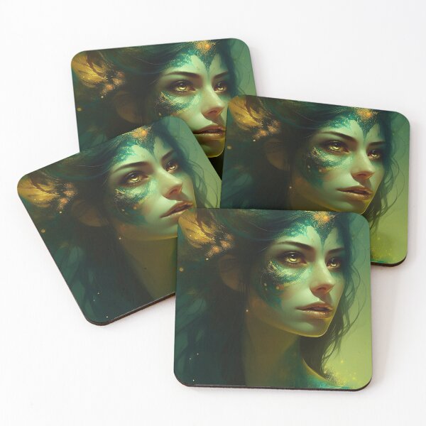 Item preview, Nice Mystic Forest Goddess – Enchanted Fantasy Portrait designed and sold by Mido-artister.