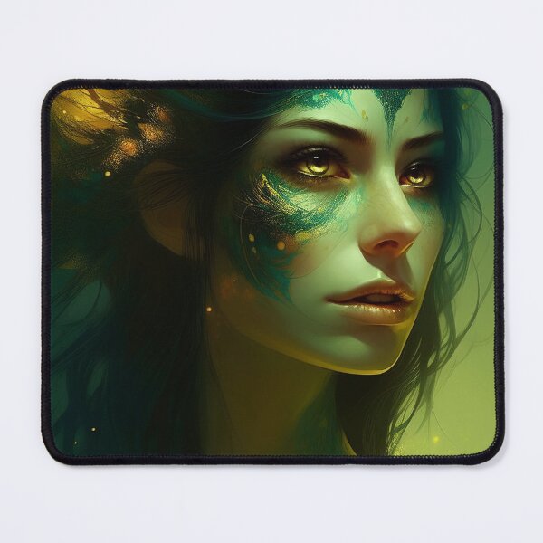 Item preview, Nice Mystic Forest Goddess – Enchanted Fantasy Portrait designed and sold by Mido-artister.
