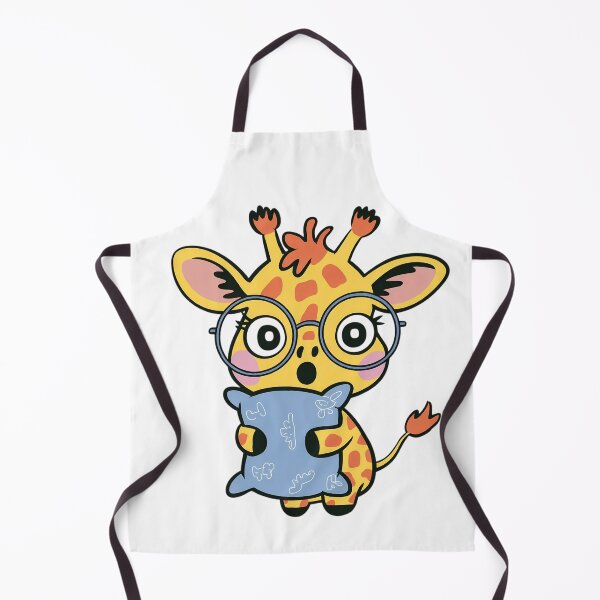 Item preview, Surprised Giraffe Cartoon Tee designed and sold by WanDee2025.