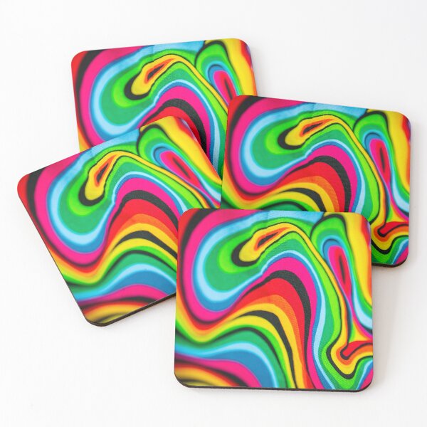 Item preview, Psychedelic Swirl – Vivid Abstract Color Explosion designed and sold by ea-photos.