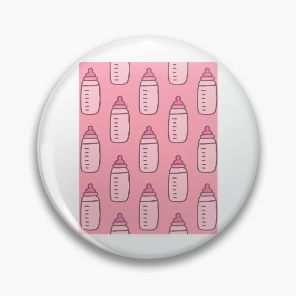 Item preview, Baby Nipple Bottle Seamless Doodle Pattern designed and sold by kirkmartinho.