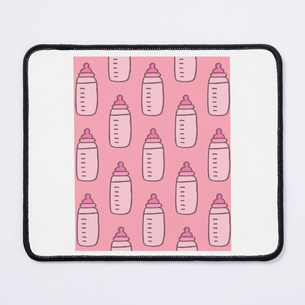Item preview, Baby Nipple Bottle Seamless Doodle Pattern designed and sold by kirkmartinho.