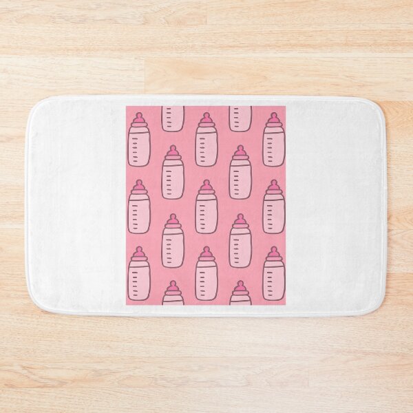 Item preview, Baby Nipple Bottle Seamless Doodle Pattern designed and sold by kirkmartinho.