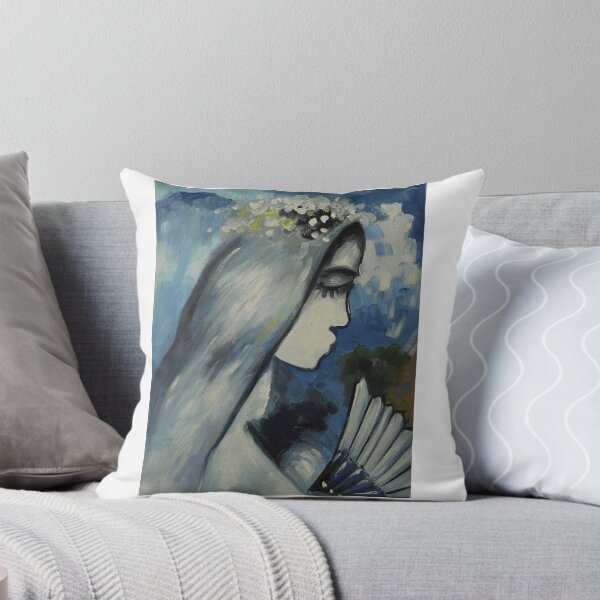 Item preview, Bride with a Fan Marc Chagall designed and sold by MirelaSorescu.