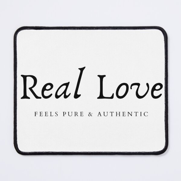 Item preview, Real Love - Feel Pure & Authentic Sticker designed and sold by Céleste Bloom.