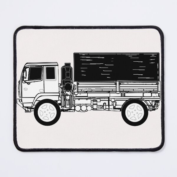 Item preview, Vehicle - LMTV - M1078 - Side - BW X 300 designed and sold by Military Insignia Products.
