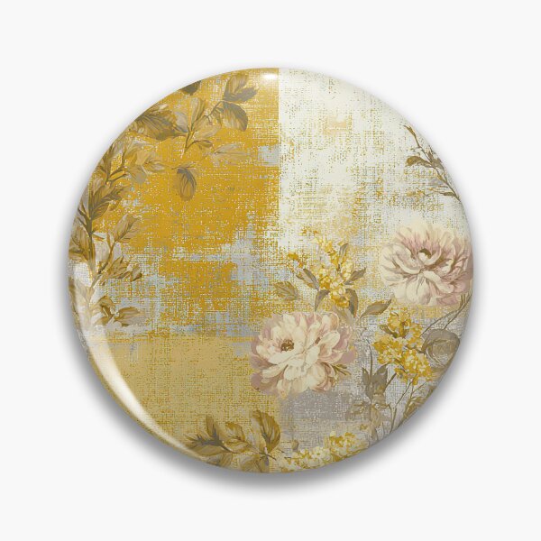 Item preview, Golden Blooms in Vintage Patchwork ? designed and sold by Venon28.