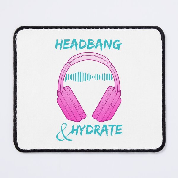 Item preview, Headphones | Headbang And Hydrate designed and sold by ObsidianDaz.