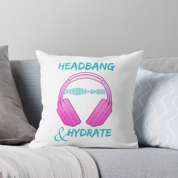 Item preview, Headphones | Headbang And Hydrate designed and sold by ObsidianDaz.