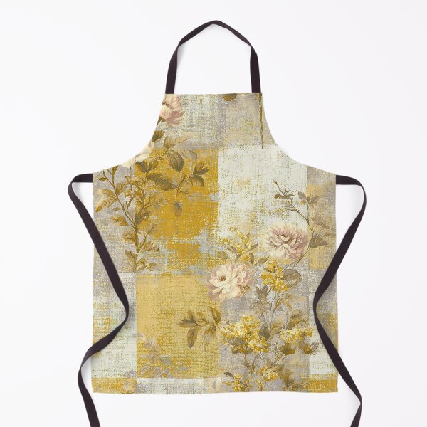 Item preview, Golden Blooms in Vintage Patchwork ? designed and sold by Venon28.