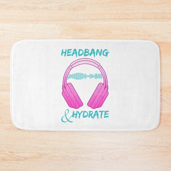 Item preview, Headphones | Headbang And Hydrate designed and sold by ObsidianDaz.
