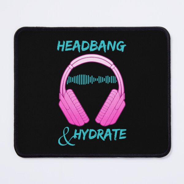 Item preview, Headphones | Headbang And Hydrate designed and sold by ObsidianDaz.