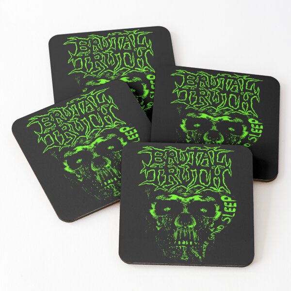 Item preview, Brutal Truth – Smoke Grind Sleep Skull designed and sold by AngelaCWilborn.