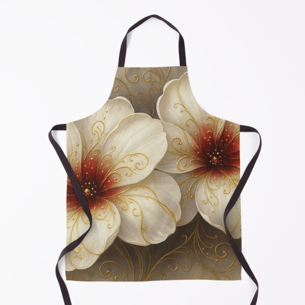 Item preview, Golden floral splendor in porcelain designed and sold by Sigtrix.