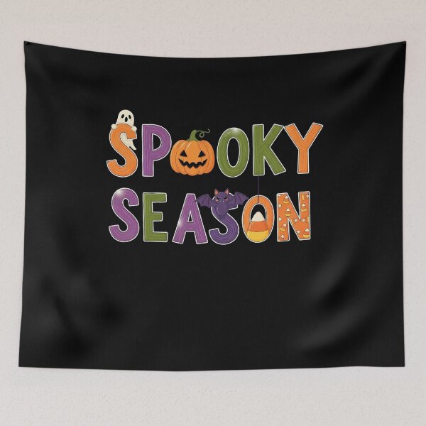 Item preview, Spooky Season Halloween Cute Ghost Pumpkin Bat designed and sold by VinsendDraconi.