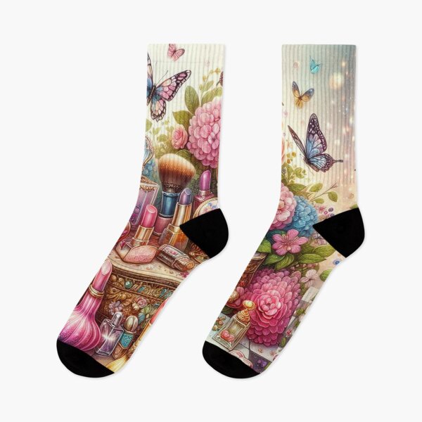 Item preview, Vintage Cosmetics and Butterflies designed and sold by purplesensation.