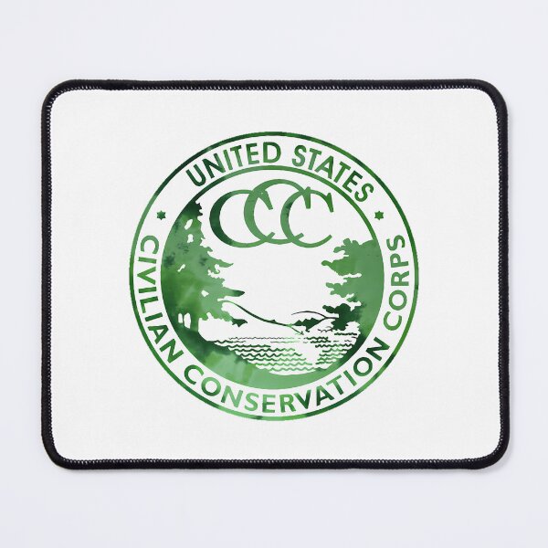 Item preview, Civilian Conservation Corps Watercolor (White) designed and sold by morrislenin.