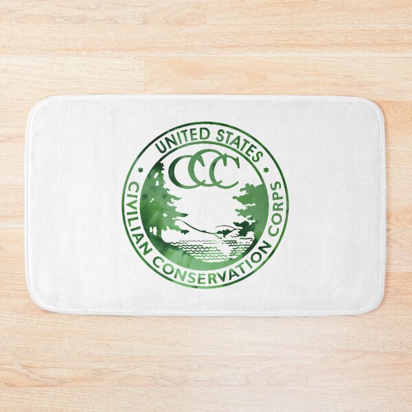 Item preview, Civilian Conservation Corps Watercolor (White) designed and sold by morrislenin.