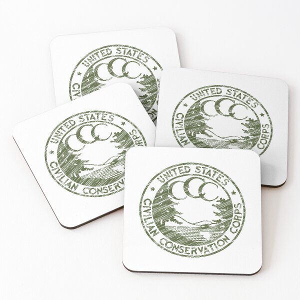 Item preview, Vintage Distressed Us Civilian Conservation Corp Seal designed and sold by morrislenin.