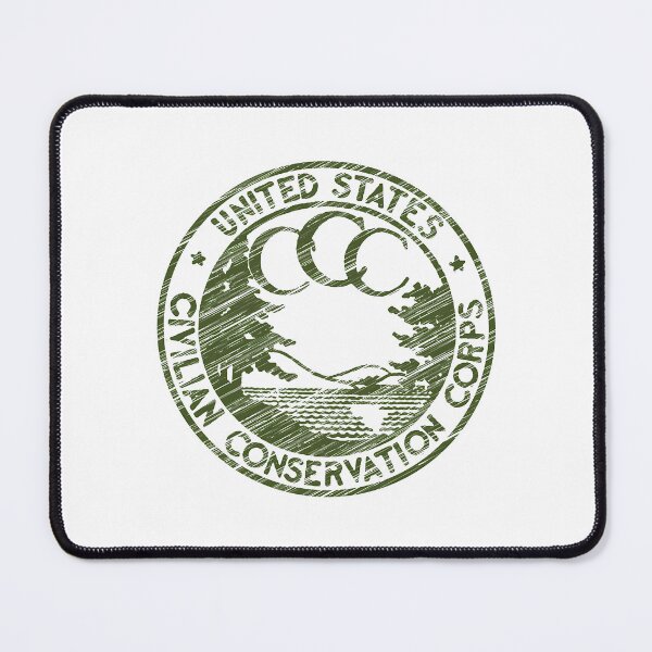 Item preview, Vintage Distressed Us Civilian Conservation Corp Seal designed and sold by morrislenin.