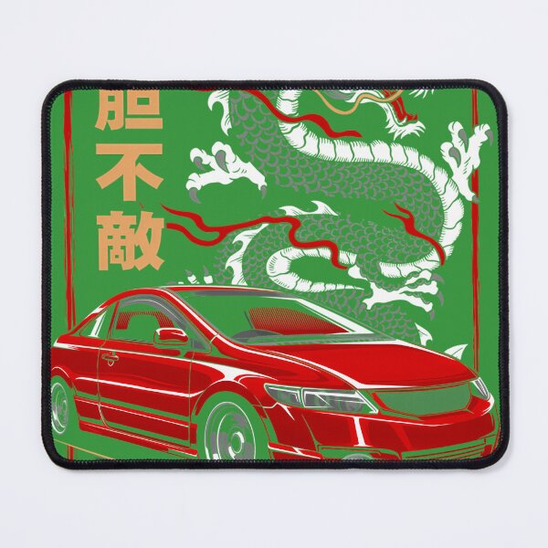 Item preview, Civic Si Sports Car Illustration designed and sold by ValentinaHiller.
