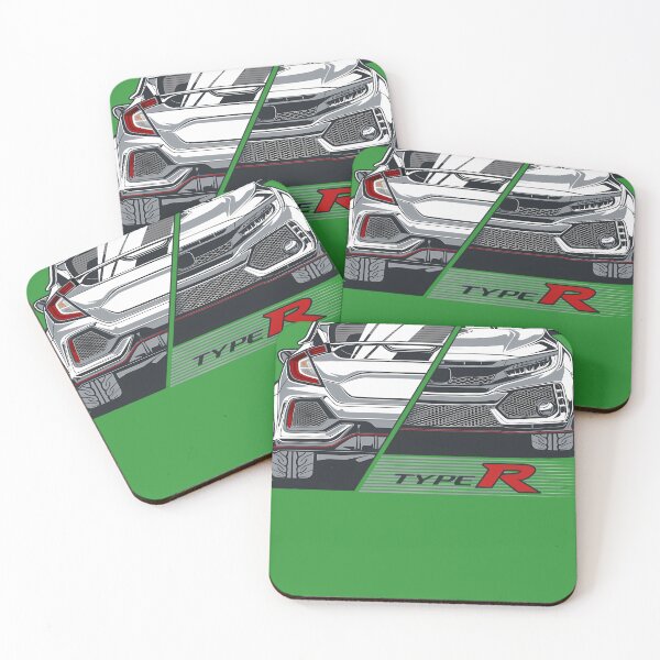 Item preview, Civic Type R Fk8 Front And Back View designed and sold by ValentinaHiller.