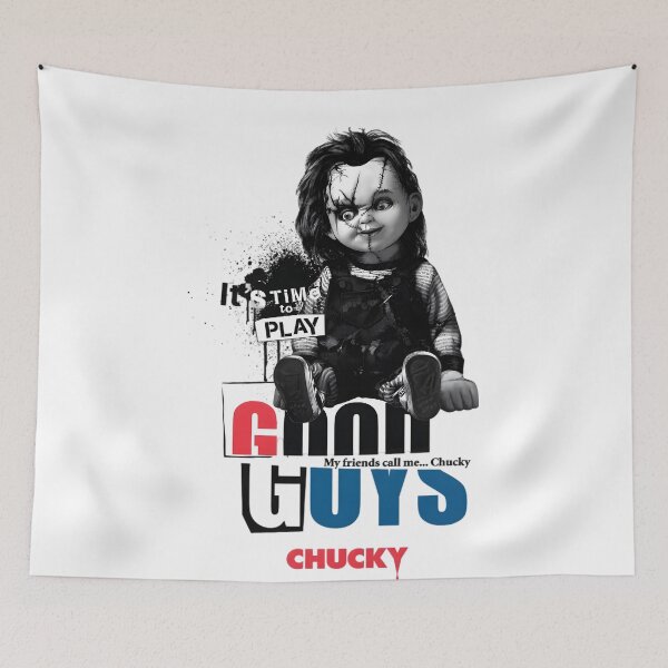 Item preview, Doll Funny 90s Horror Retro Movie Vintage designed and sold by Closet-perkins.
