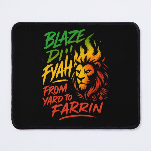 Item preview, Blaze fyah from yard to farrin designed and sold by JahFyah.