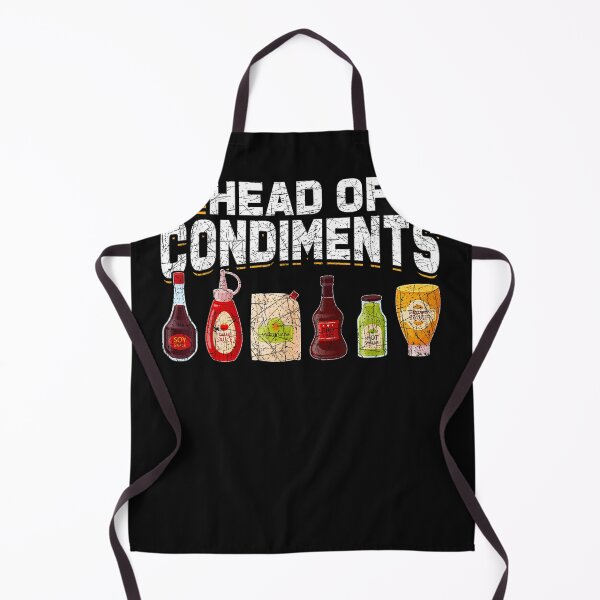 Item preview, Head Of Condiments Barbecues For Men Women designed and sold by AmyCasper2.
