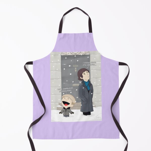 Item preview, Sherlock And John Snowing In London | Limited Edition designed and sold by ThomasHiggin.