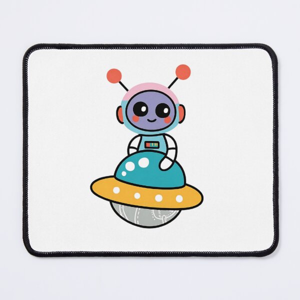 Item preview, Smiling UFO Robot Kids Tee designed and sold by WanDee2025.