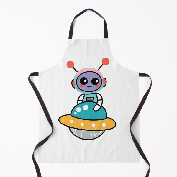 Item preview, Smiling UFO Robot Kids Tee designed and sold by WanDee2025.
