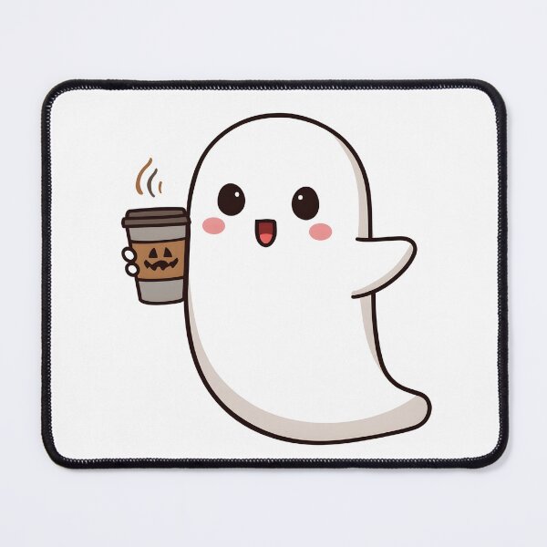 Item preview, Pumpkin Patch Coffee Time – Adorable Halloween designed and sold by Lu7u.