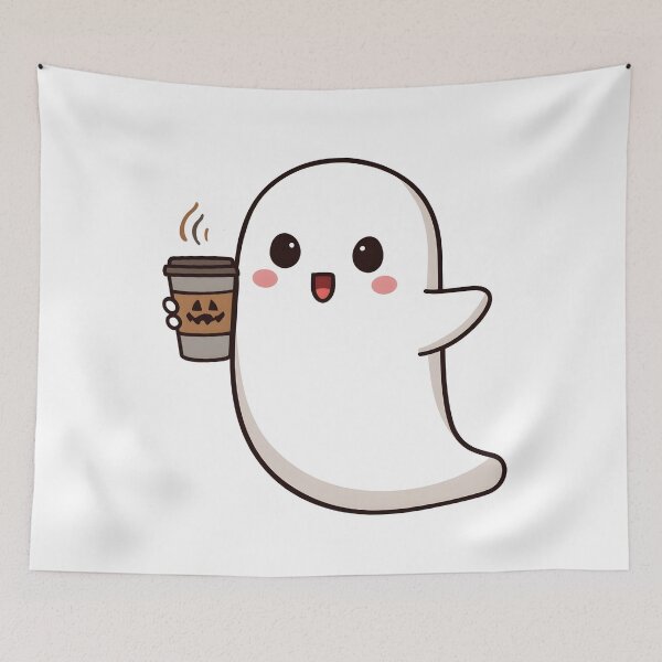 Item preview, Pumpkin Patch Coffee Time – Adorable Halloween designed and sold by Lu7u.
