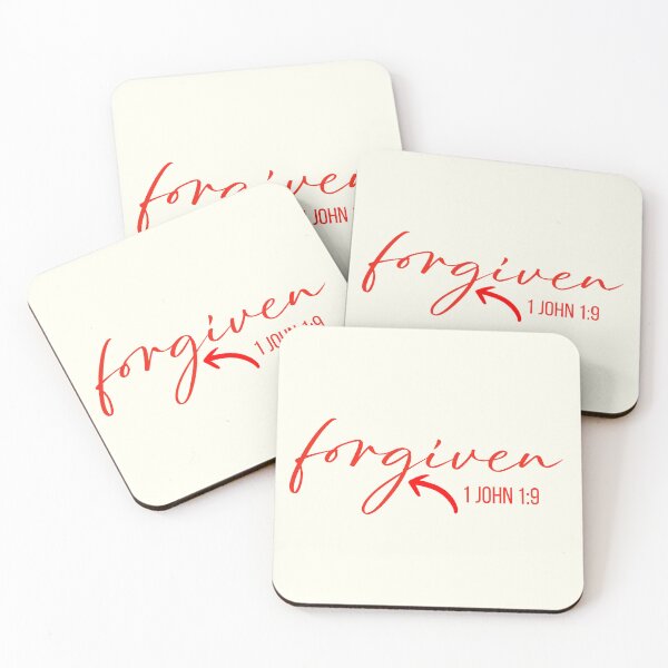 Item preview, “Forgiven” Inspired by 1 John 1:9 | Bible Verse | Inspirational | Series #3 designed and sold by JirehKollezion.