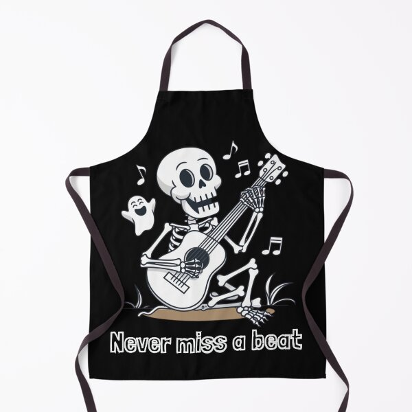 Item preview, Funny Skeleton Halloween Music Lover Design designed and sold by Tiatooty.