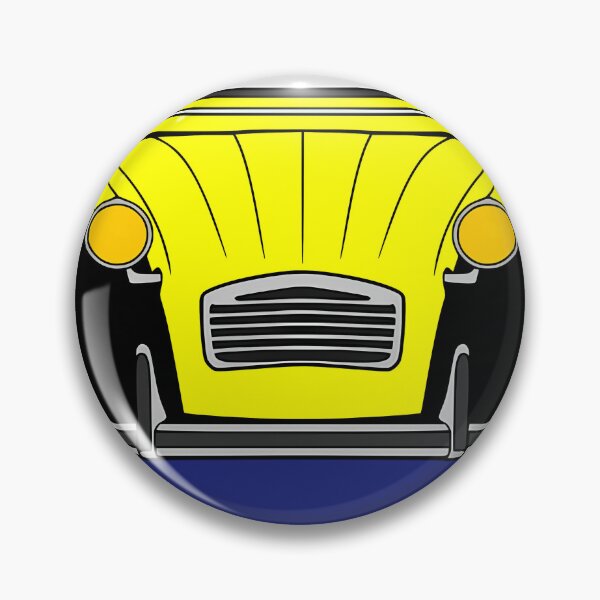 Item preview, Citroen 2Cv Yellow Black Color designed and sold by KirstenHofman.